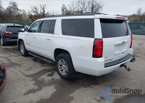 2015 Chevrolet Suburban 1500 Ls из США, поврежденный, VIN 1GNSKHKCXFR130551